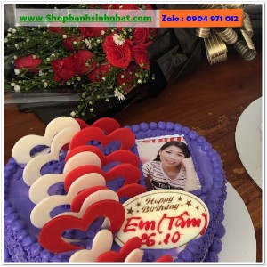 Combo Bánh Kem & Hoa Tươi - MM110